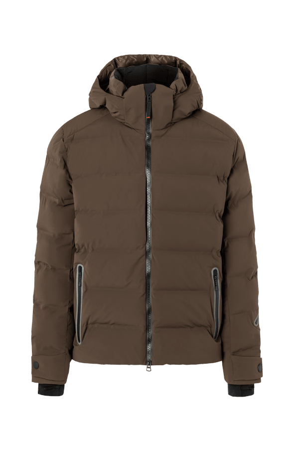 Fire & Ice Men's Tec Luca Quilted Ski Jacket, Ecodown Warmth