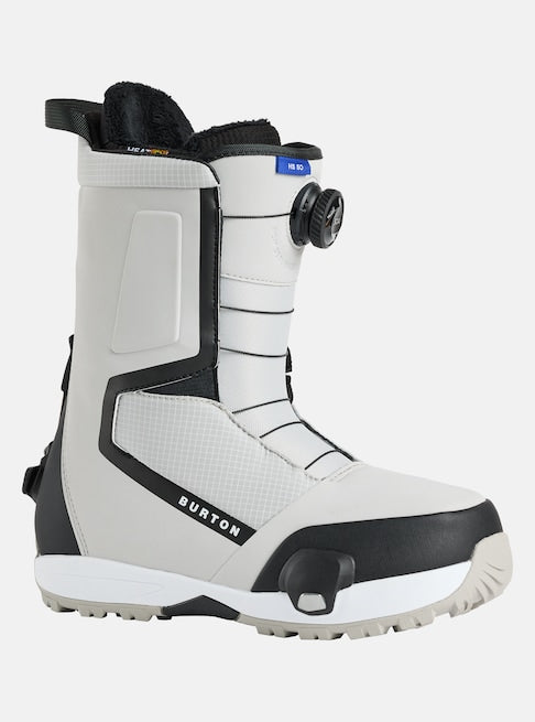 Burton Highshot Step On Men's Snowboard Boots Gray Cloud Responsive Flex Fit