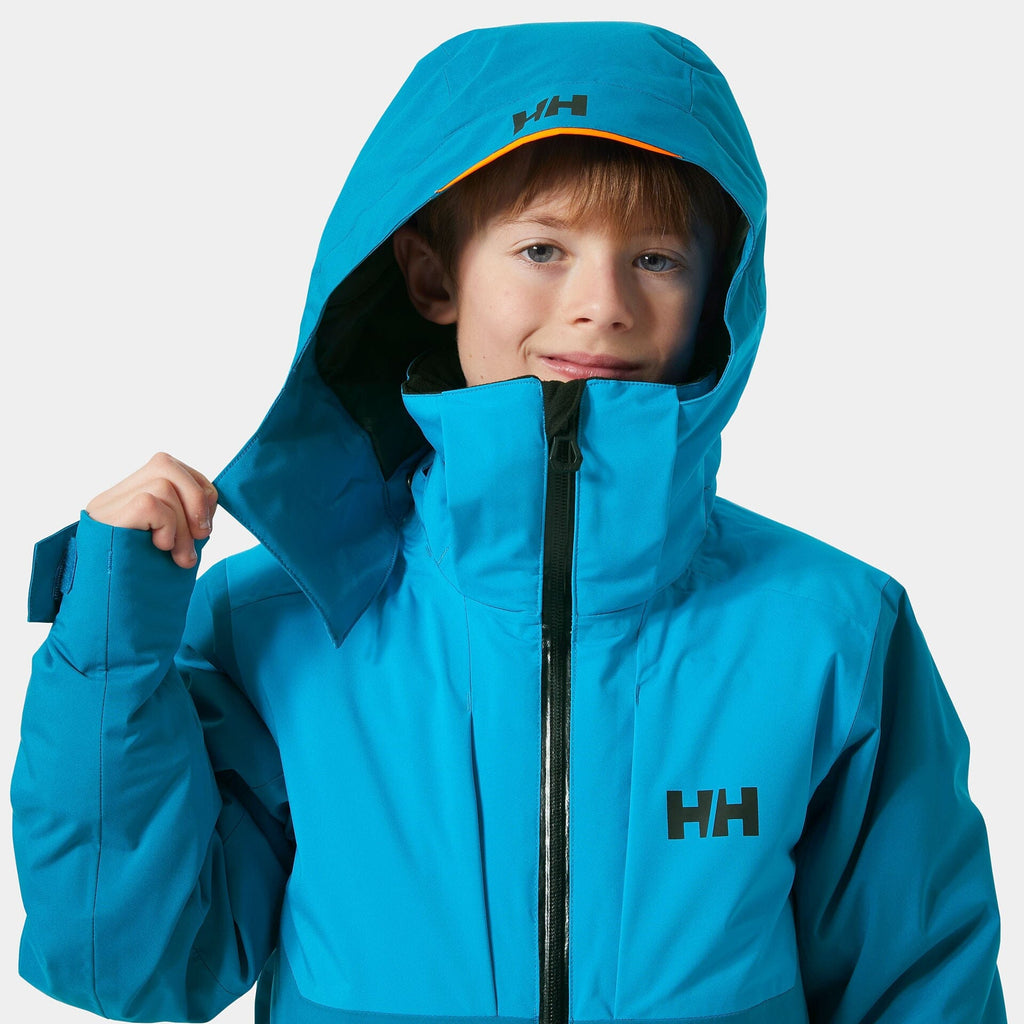 Helly Hansen Jr Alpha Waterproof Insulated Ski Jacket RECCO Life Pocket