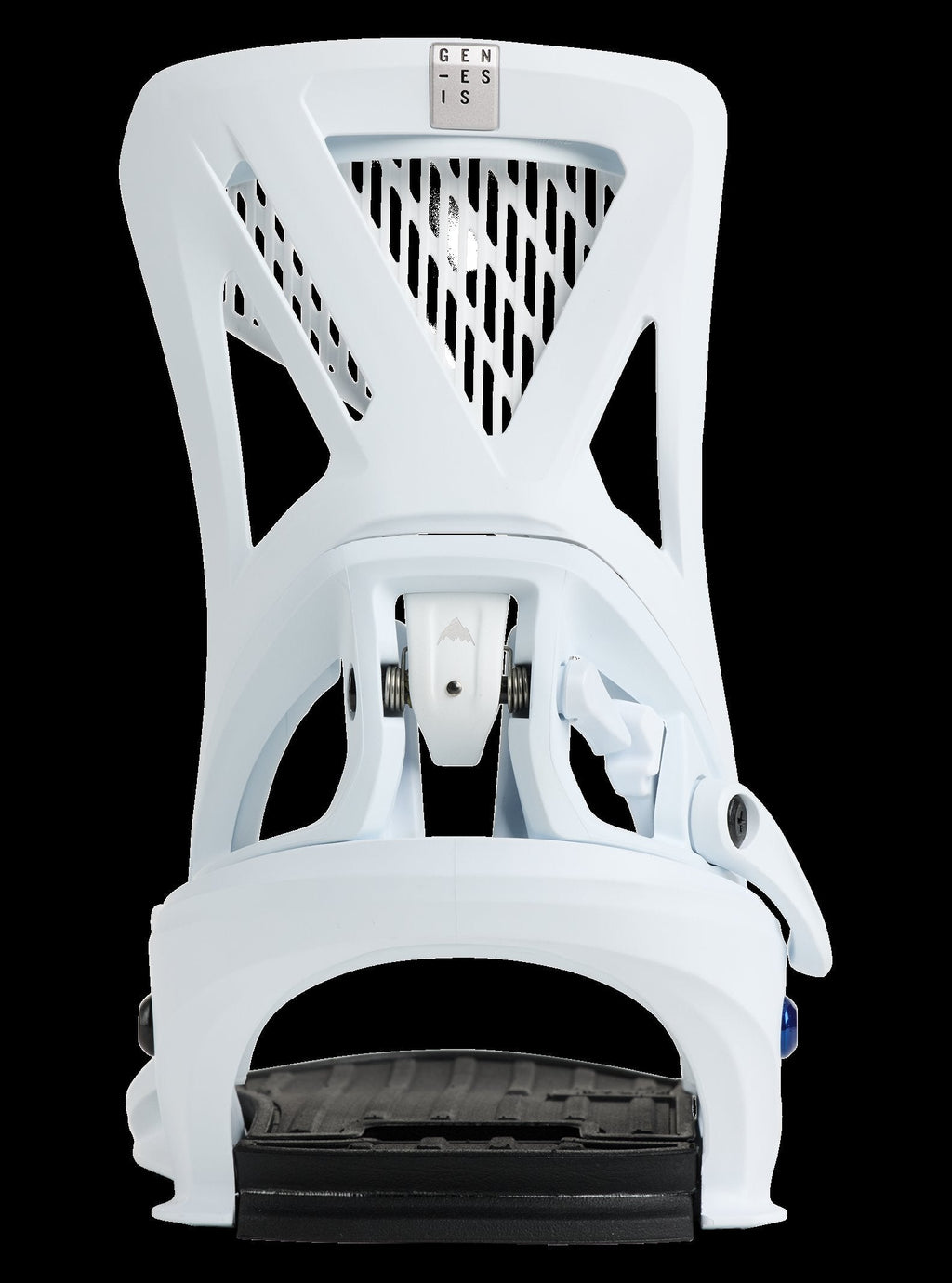Burton Men's Genesis Step On Re:Flex Snowboard Bindings White - Responsive Kickback Suspension
