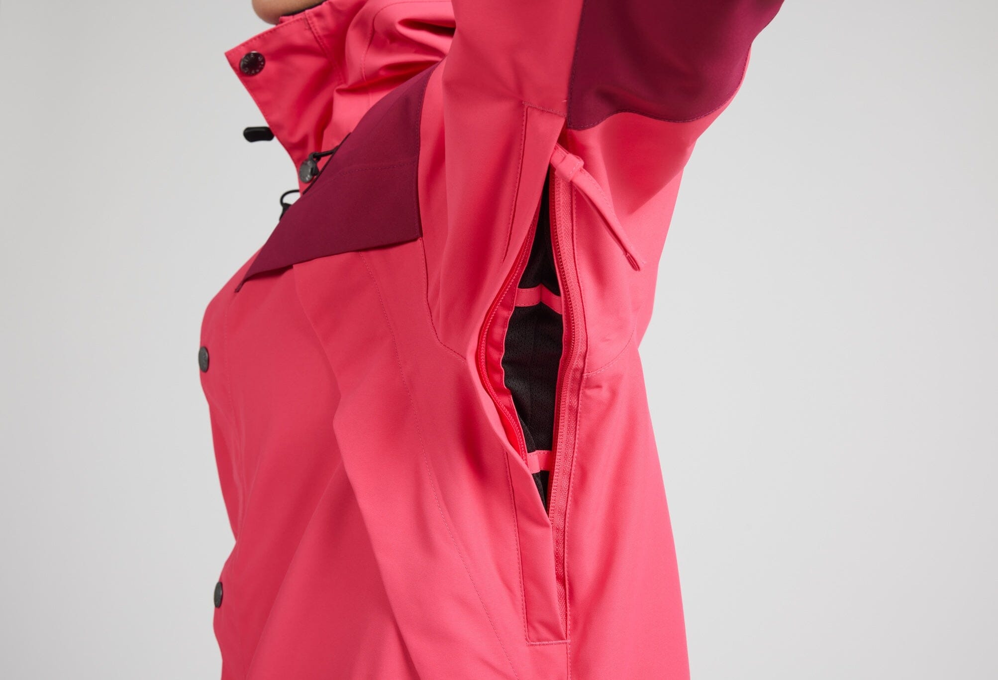 Airblaster Women's Cypress Raspberry Waterproof Breathable Shell Snowboard Ski Jacket