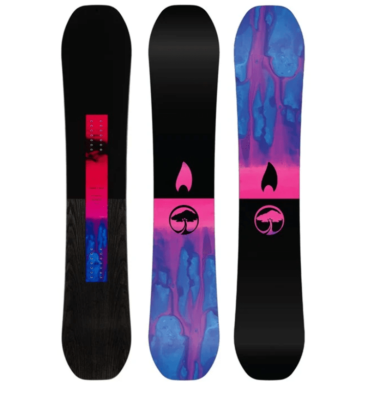 Arbor Rain Men's All-Mountain Freestyle Snowboard for Advanced Riders