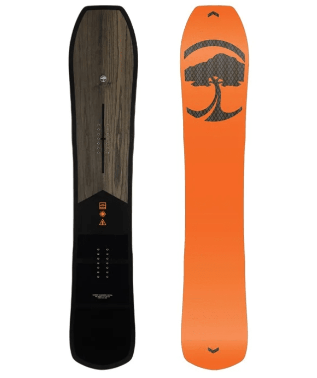 Arbor Men's Carbon Coda All-Mountain Freeride Snowboard 2026 for Advanced Riders