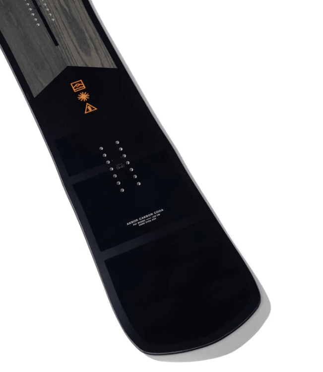 Arbor Men's Carbon Coda All-Mountain Freeride Snowboard 2026 for Advanced Riders