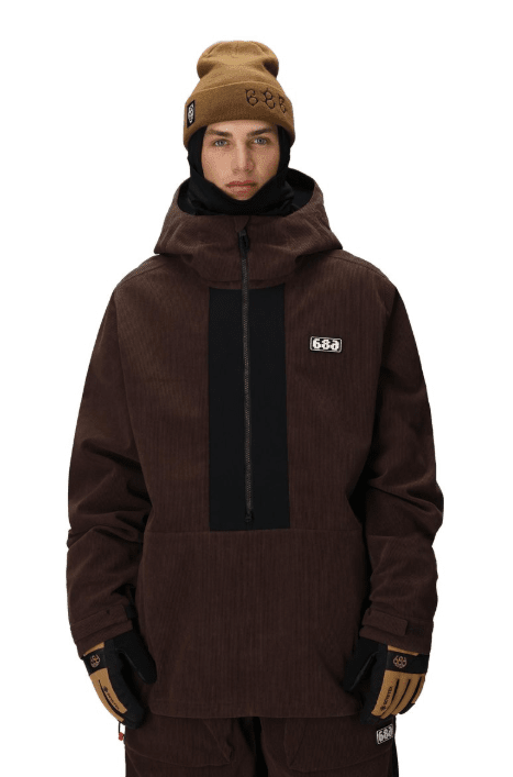 686 Men's Ghost 2.5L Anorak Jacket: Waterproof, Breathable, Versatile Snow Parka