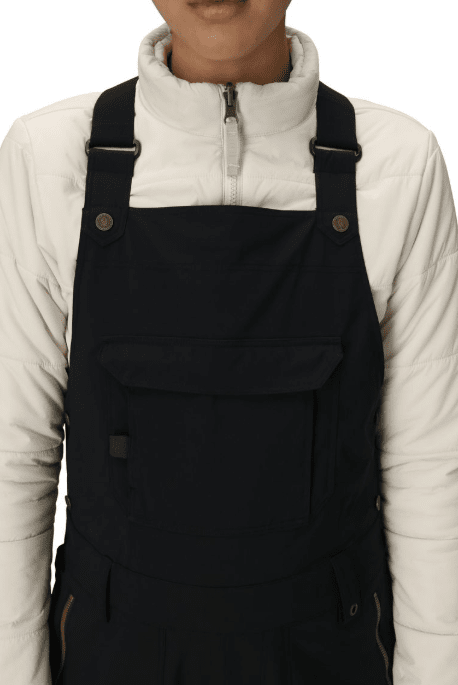 686 Women's Black Magic Insulated Snow Bib Pants - 10K Waterproof