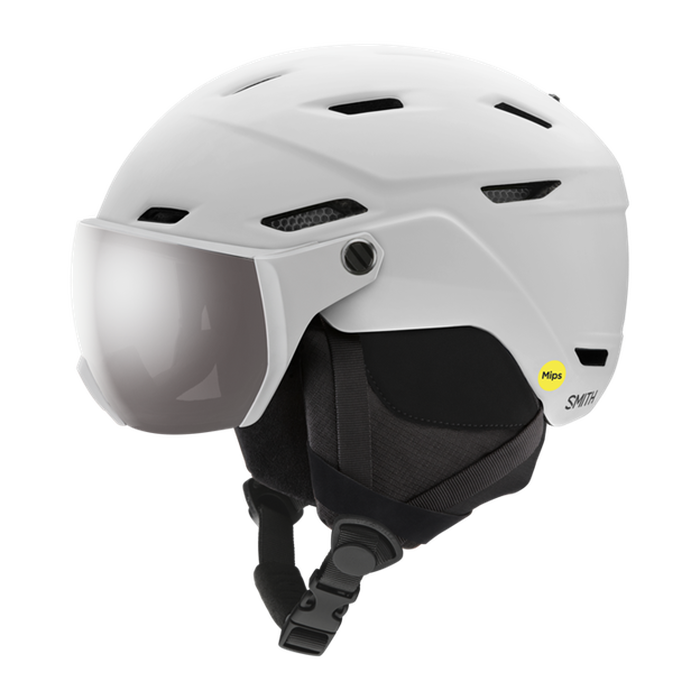 Smith Survey MIPS Ski Snowboard Helmet: Integrated Visor, ChromaPop Lens Clarity